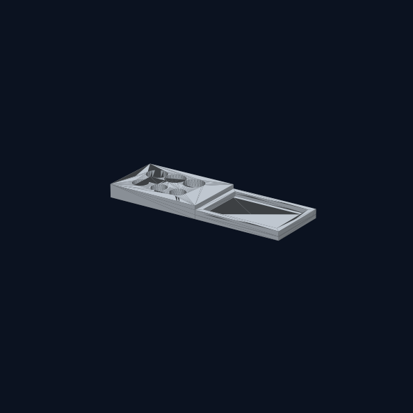 Hearing-aid battery caddy
