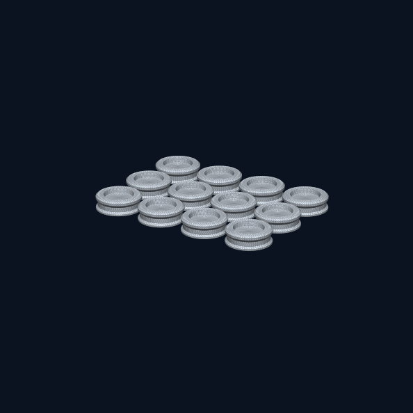 Checker discs