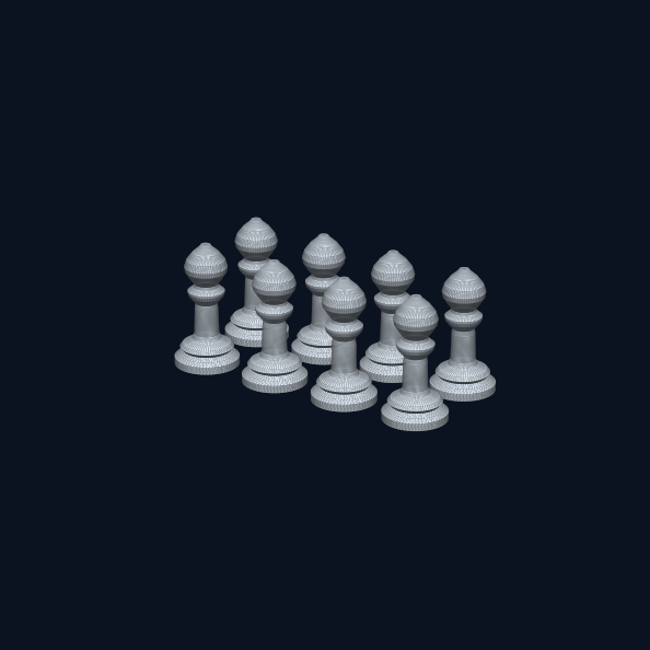 Chess pawns