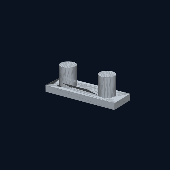 Earbud cable cleat