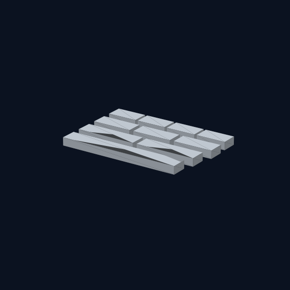 Fraction bar set