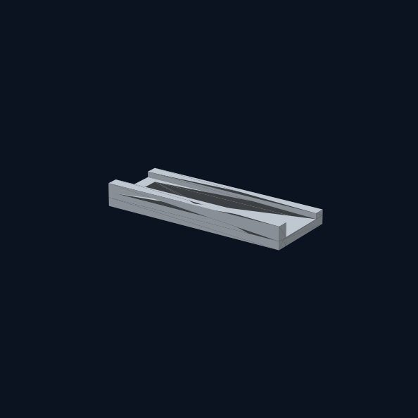 Glasses bedside ledge