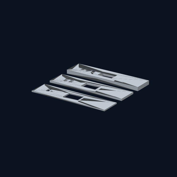Hinge shim set