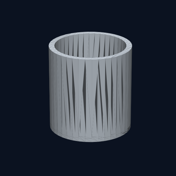 Short pen cup