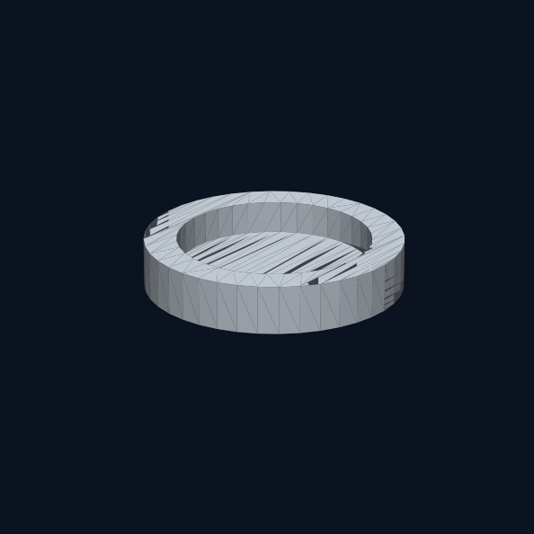 Servo screw dish